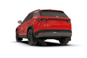 Hyundai Tucson Mud Flap - Rally Armor - UR Premium Urethane - Black - 2025+